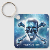 Ruimtekop. Gepersonaliseerd Sleutelhanger (Voorkant)