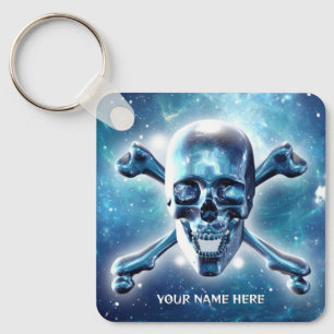 Ruimtekop. Gepersonaliseerd Sleutelhanger