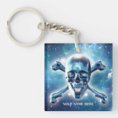 Ruimtekop. Gepersonaliseerd Sleutelhanger (Voorkant)