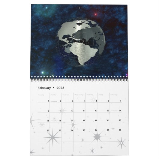 Ruimtekunst Kalender (Feb 2026)