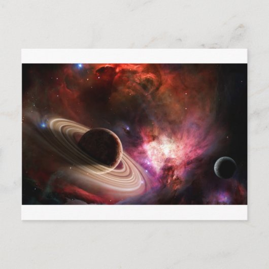 Ruimtekunst Nebula planeet Briefkaart (Voorkant)