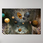 Ruimtekunst Poster (Voorkant)