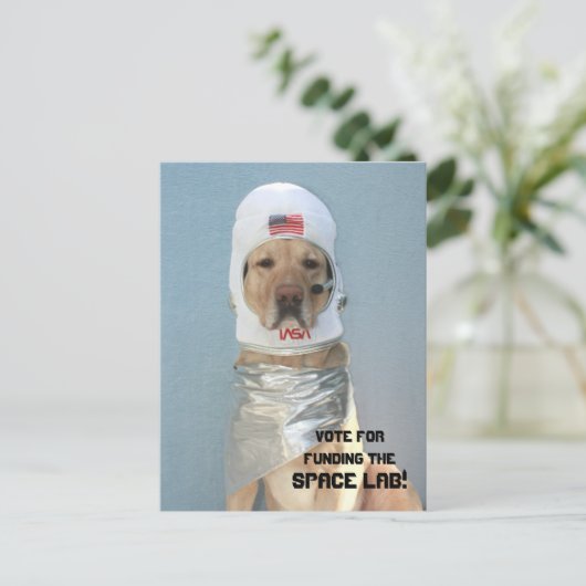 Ruimtelaboratorium Briefkaart (Staand voorkant)