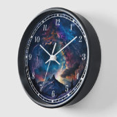 Ruimtelandschap van het kosmische gebergte (Hoek)