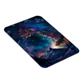 Ruimtelandschap van het kosmische gebergte magneet (Rechterzijde)