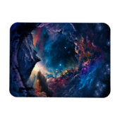 Ruimtelandschap van het kosmische gebergte magneet (Horizontaal)