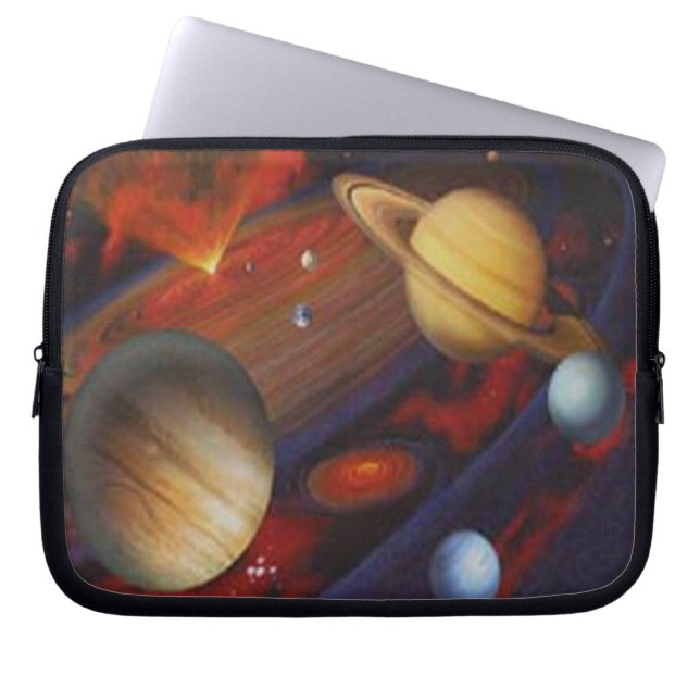 Ruimtelaptophoes Laptop Sleeve (Voorkant)