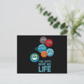 Ruimteliefhebber Volwassene Astronomie Hobby Zonne Briefkaart (Staand voorkant)