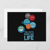 Ruimteliefhebber Volwassene Astronomie Hobby Zonne Briefkaart (Voorkant / Achterkant)