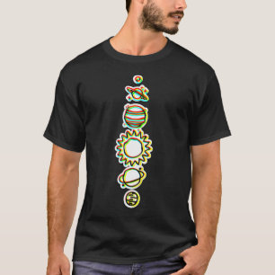 Ruimteliefhebbers kleding - astronaut op reis naar t-shirt