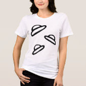 Ruimtelijke creativiteit voor uw deur Tri-Blend shirt (Voorkant)