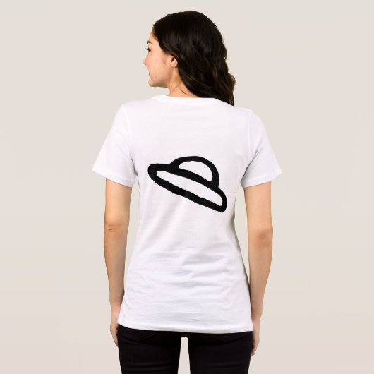 Ruimtelijke creativiteit voor uw deur Tri-Blend shirt (Achterkant volledig)