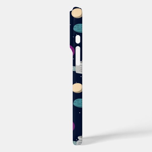 Ruimtelijke grafische patronen Case-Mate iPhone case (Achterkant / Links)