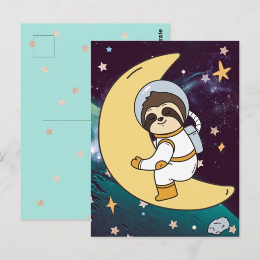 Ruimteluiaanspostkaart Briefkaart (Voorkant / Achterkant)