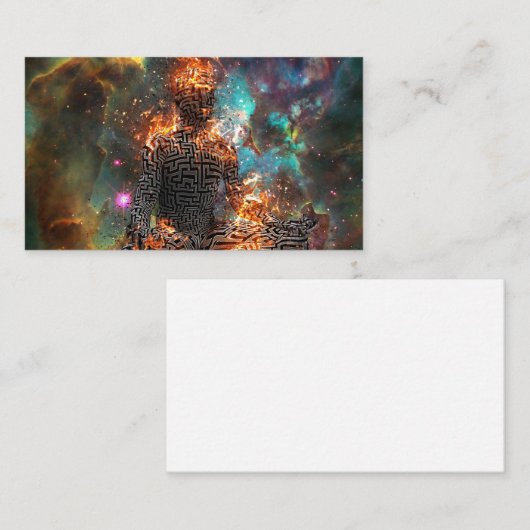 Ruimtemadering Visitekaartje (Voorkant / Achterkant)