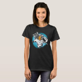 Ruimteman Alien Tattooist T-shirt (Voorkant volledig)