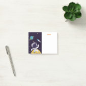 Ruimteman die de ruimte verkennen post-it® notes (Kantoor)