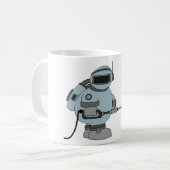Ruimtemanitor Spuiten Sterren Sci-Fi Astronaut Koffiemok (Voorkant links)