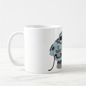 Ruimtemanitor Spuiten Sterren Sci-Fi Astronaut Koffiemok (Links)