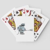 Ruimtemanitor Spuiten Sterren Sci-Fi Astronaut Pokerkaarten (Achterkant)