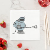 Ruimtemanitor Spuiten Sterren Sci-Fi Astronaut Servet (Insitu)