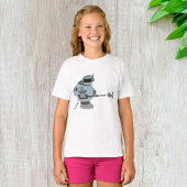 Ruimtemanitor Spuiten Sterren Sci-Fi Astronaut T-shirt