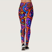 Ruimtemeetstation #3 leggings (Achterkant)
