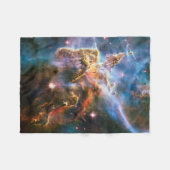 Ruimtemelkweg nevel. Universum sterren Hubble NASA Fleece Deken (Voorkant (Horizontaal))