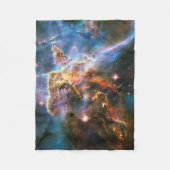 Ruimtemelkweg nevel. Universum sterren Hubble NASA Fleece Deken (Voorkant)