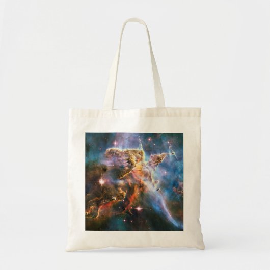 Ruimtemelkweg nevel. Universum sterren Hubble NASA Tote Bag (Voorkant)