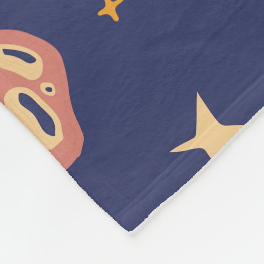 Ruimtemissie Fleece Deken (Hoek)
