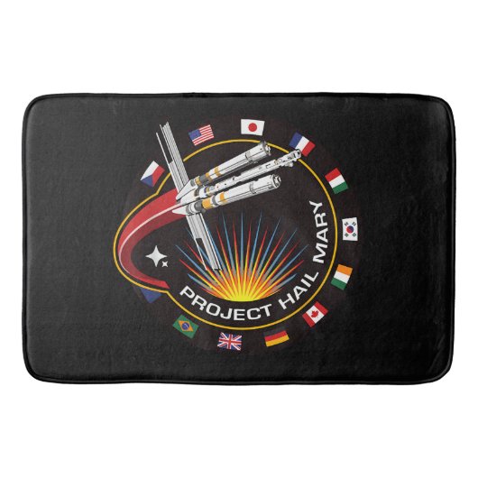 Ruimtemissie Patch Badmat (Voorkant)