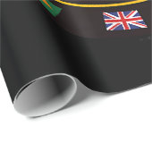 Ruimtemissie Patch Cadeaupapier (Rol Hoek)