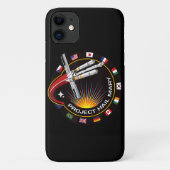 Ruimtemissie Patch Case-Mate iPhone Case (Achterkant)