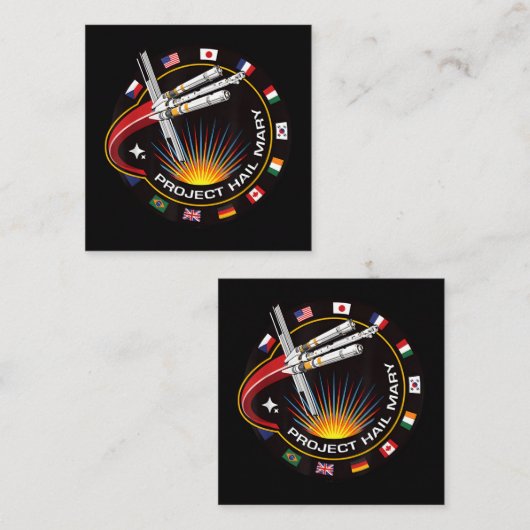 Ruimtemissie Patch Informatiekaartje (Voorkant / Achterkant)