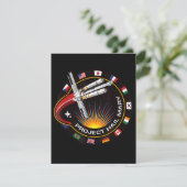 Ruimtemissie Patch Kaart (Staand voorkant)