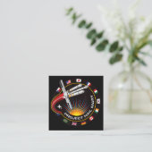 Ruimtemissie Patch Klantenkaartje (Staand voorkant)