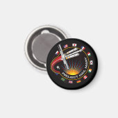Ruimtemissie Patch Magneet (Voorkant / Achterkant)