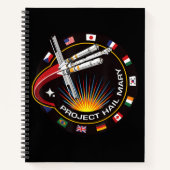 Ruimtemissie Patch Notitieboek (Voorkant)