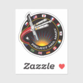Ruimtemissie Patch Sticker (Vel)