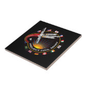 Ruimtemissie Patch Tegeltje (Zijkant)