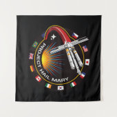 Ruimtemissie Patch Wandkleed (Voorkant (horizontaal))