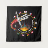 Ruimtemissie Patch Wandkleed (Voorkant)