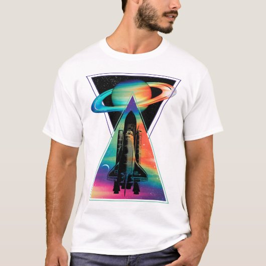 Ruimtemissie T-shirt (Voorkant)