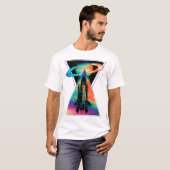 Ruimtemissie T-shirt (Voorkant volledig)