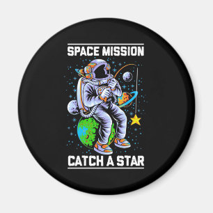 Ruimtemissie voor astronaut vangt een ster magneet