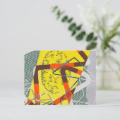 Ruimtemodulator door Laszlo Moholy-Nagy Briefkaart (Staand voorkant)