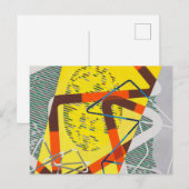 Ruimtemodulator door Laszlo Moholy-Nagy Briefkaart (Voorkant / Achterkant)