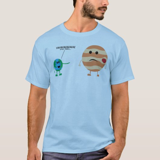 Ruimtemonster T-shirt (Voorkant)