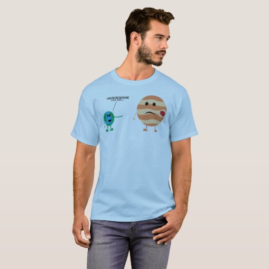 Ruimtemonster T-shirt (Voorkant volledig)